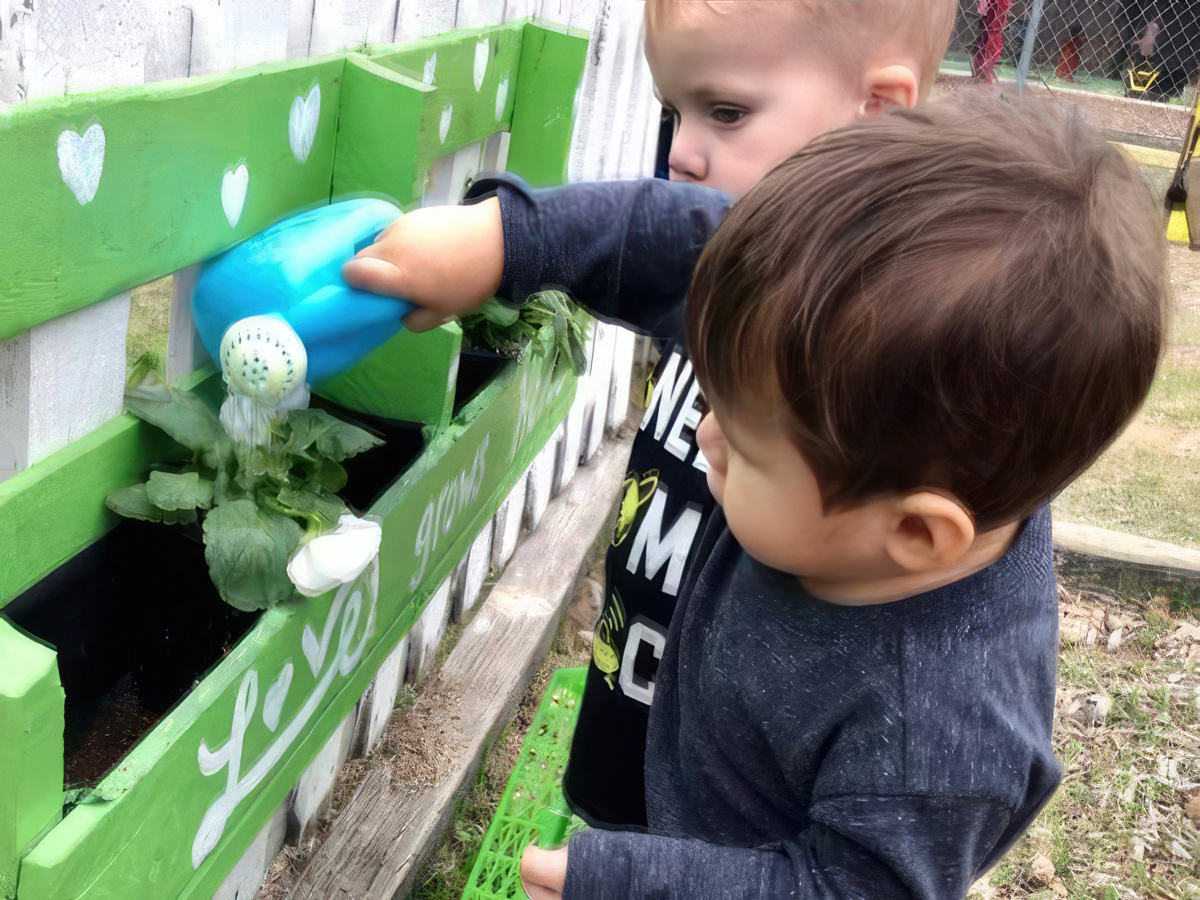 A Support Garden Helps Them Improve Communication Skills